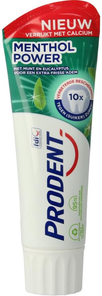 2+1 gratis: Prodent Tandpasta Menthol Power 75 ml