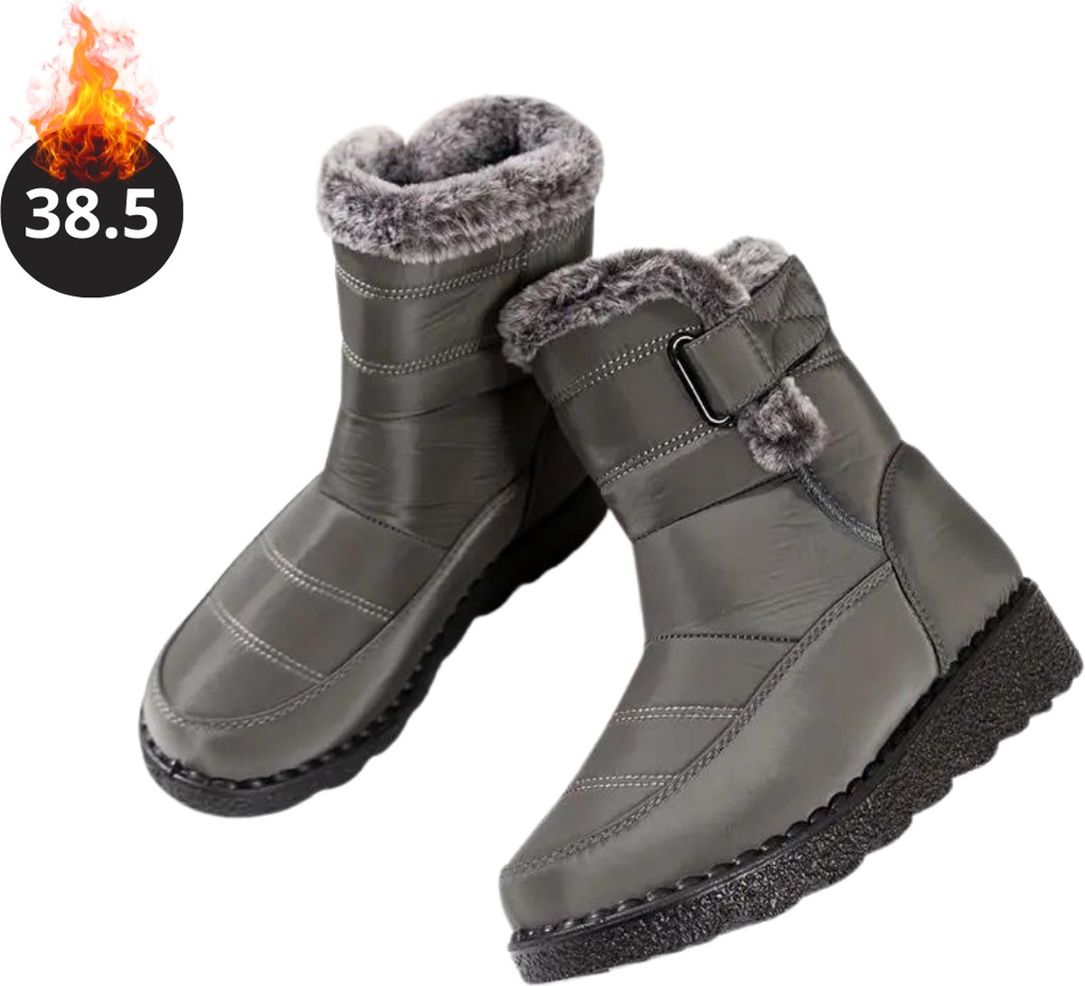 Bovista Snowboots - Sneeuwschoenen - Sneeuwboots - Heren - Wintersport - Ski - Skischoenen - Koffie - 38.5 - Buiten - Antislip - Winter