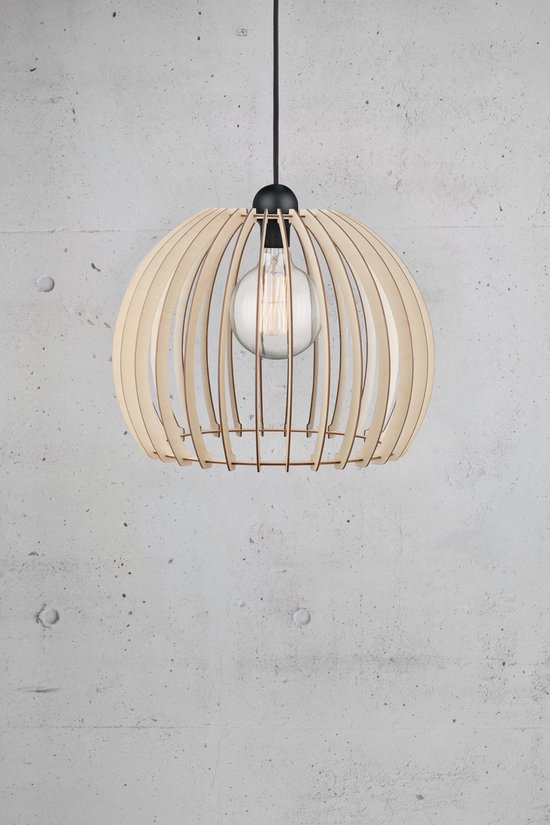 Nordlux Chino 40 - Lampe à suspension - Brun nature - E27