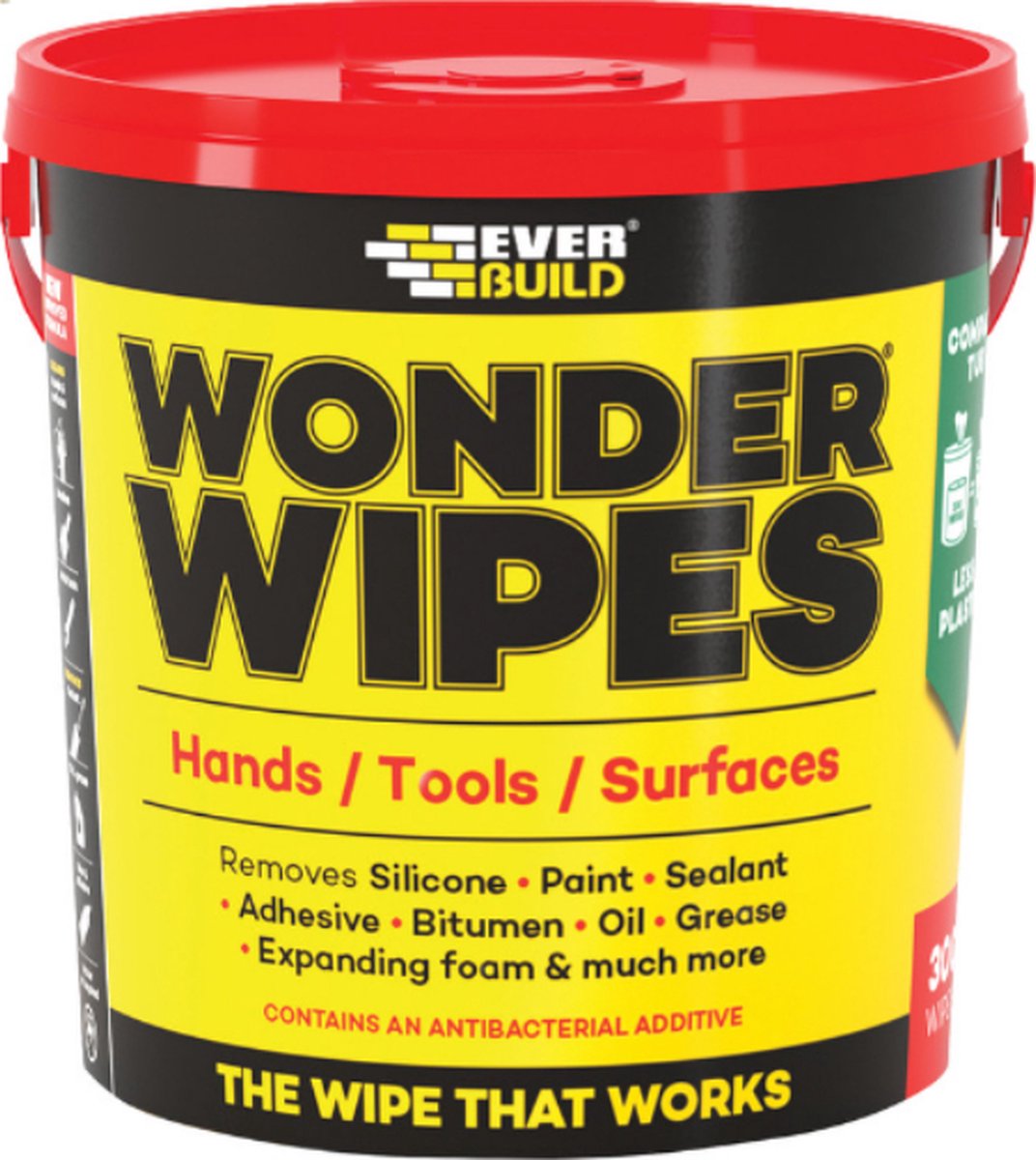 Wonder Wet Wipes reinigingsdoekjes (multi-use) Emmer 300 Wipes