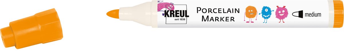 KREUL 16303 markeerstift 1 stuk(s) Fibre tip Oranje
