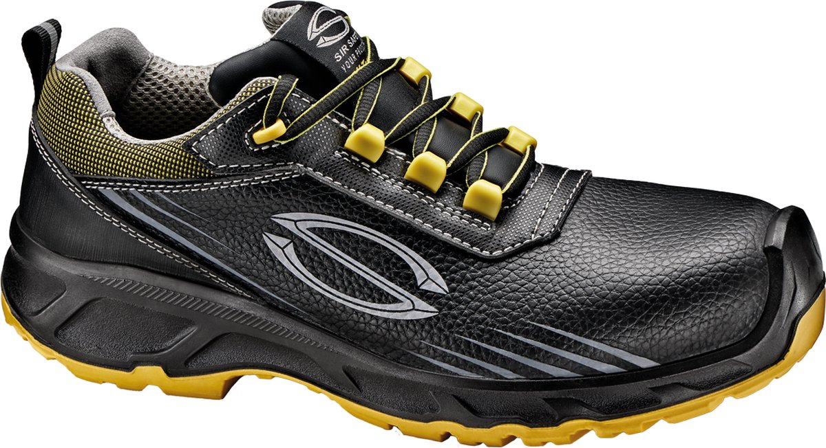 SIR SAFETY ANACONDA CPS Veiligheidsschoenen S3 HEREN Werkschoen Zwart - Glasvezel Neus en Composiet Tussenzool - Antislip SR - Ademend