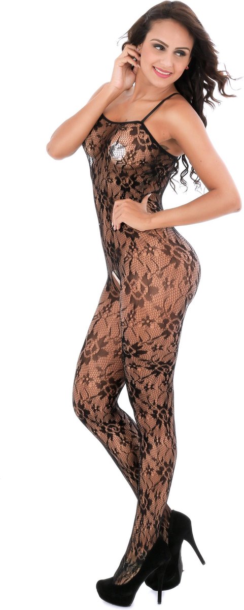 Body Pleasure - Catsuit - Midnight Muse - Zwart - One Size