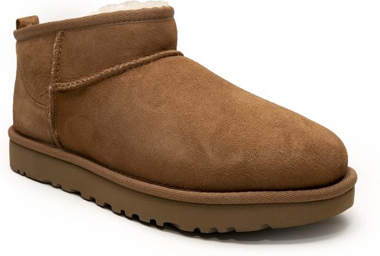 Bottines Ugg Classic Ultra Mini Marron - Streetwear - Femme