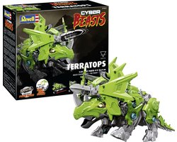 1:35 Revell 07852 CyberBeasts - TerraTops - 32cm - in Kleur - Easy Click Systeem Plastic Modelbouwpakket