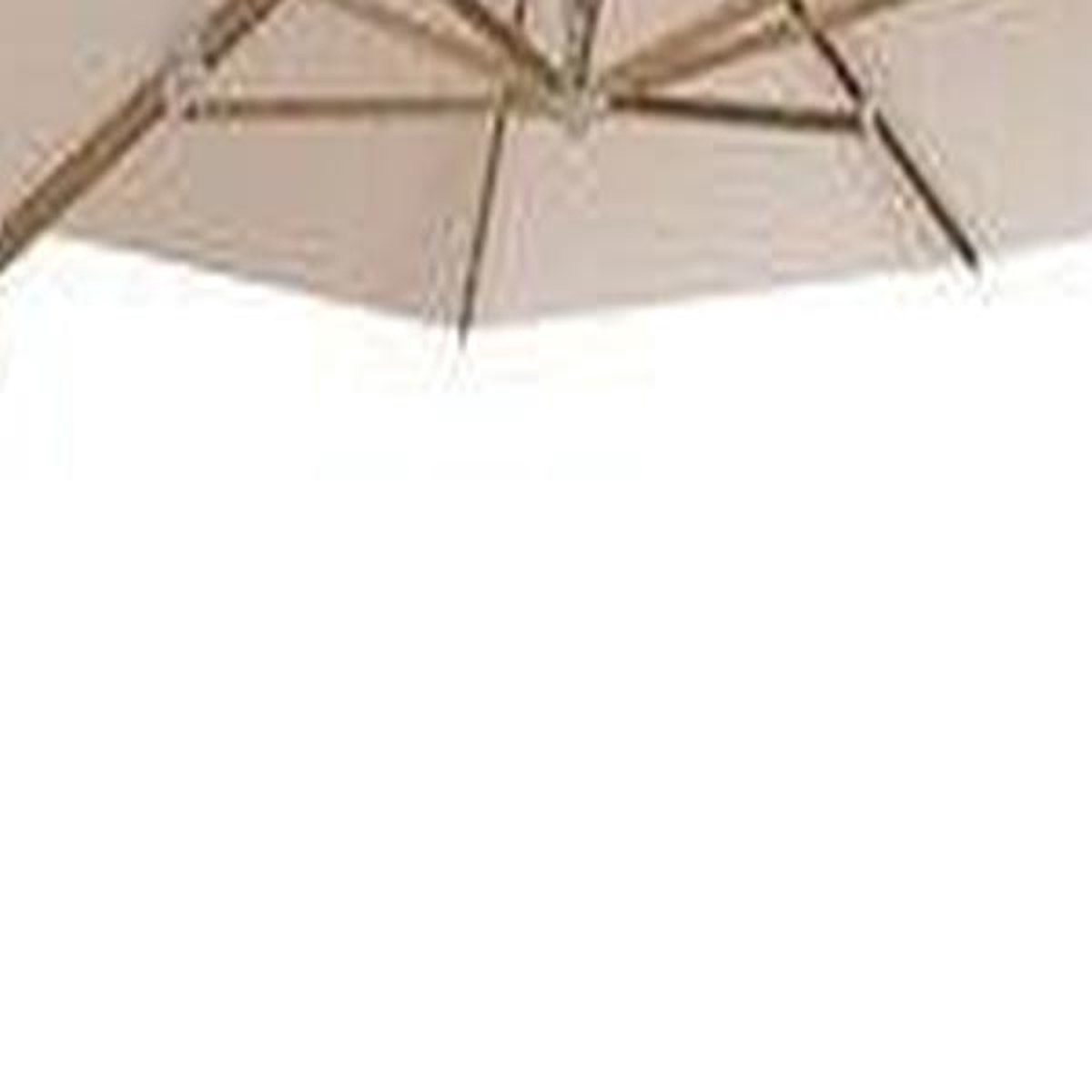 4 Seasons Outdoor Hacienda cantilever parasol 300 x 400 cm - wood-look frame