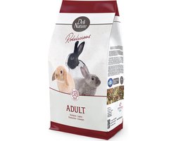 5x Deli Nature Rodelicious Adult Konijnenvoer 750 gr