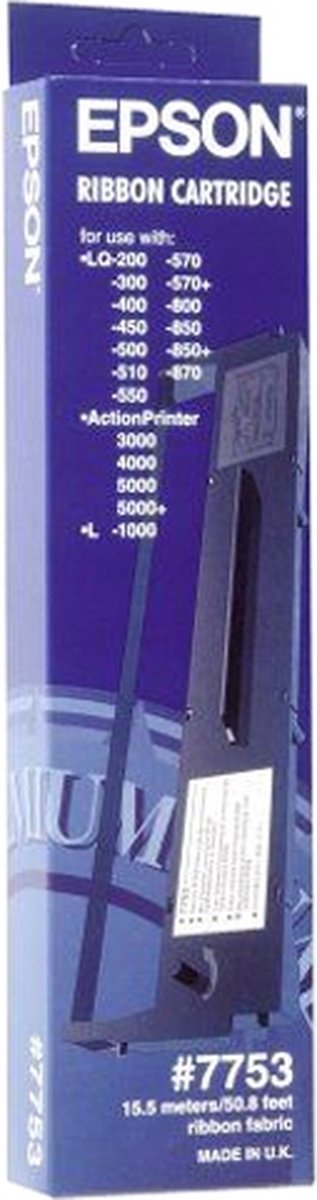 Epson S0156 - Inktlint / Zwart