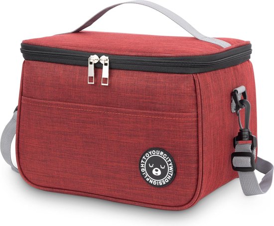 Koeltas, Lunchtas, 8 Liter, Thermo Lunchbox, Geïsoleerd, Voor Lunch Werk Camping Of Reizen Draagbaar