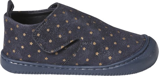 Vertbaudet Chaussons scratchés bébé en cuir souple