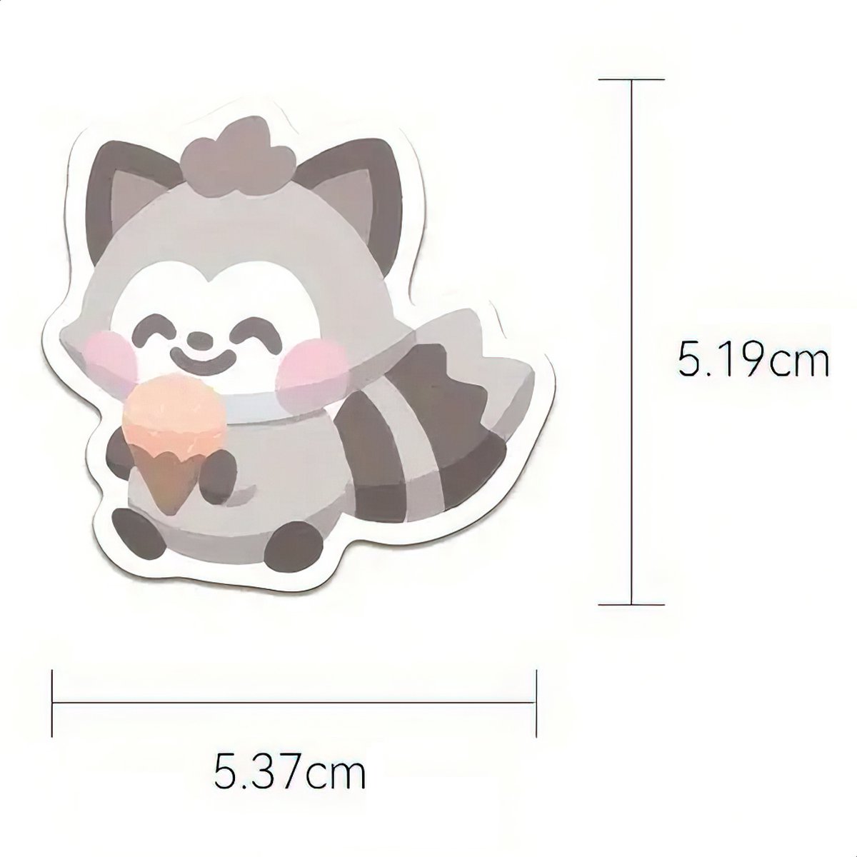 Cute Cat Art Decor Sticker For Scrapbooking...