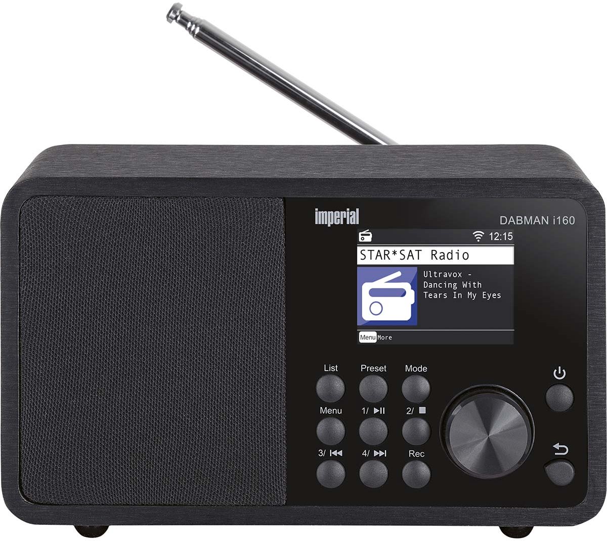 Imperial DABMAN i160 DAB+ en internetradio Zwart