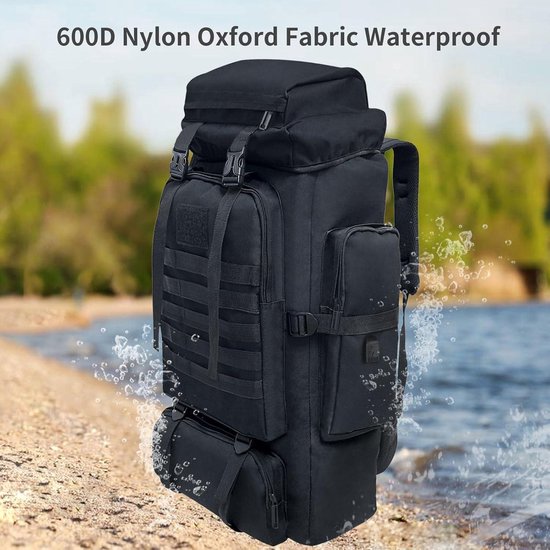 Ogetok 80l 100 Liter Camping Wandelen Rugzak, Grote Rugzak Mannen
