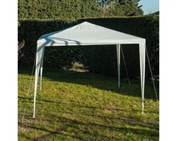 Partytent 3 x 3 m Wit - Werkaprobaarheid