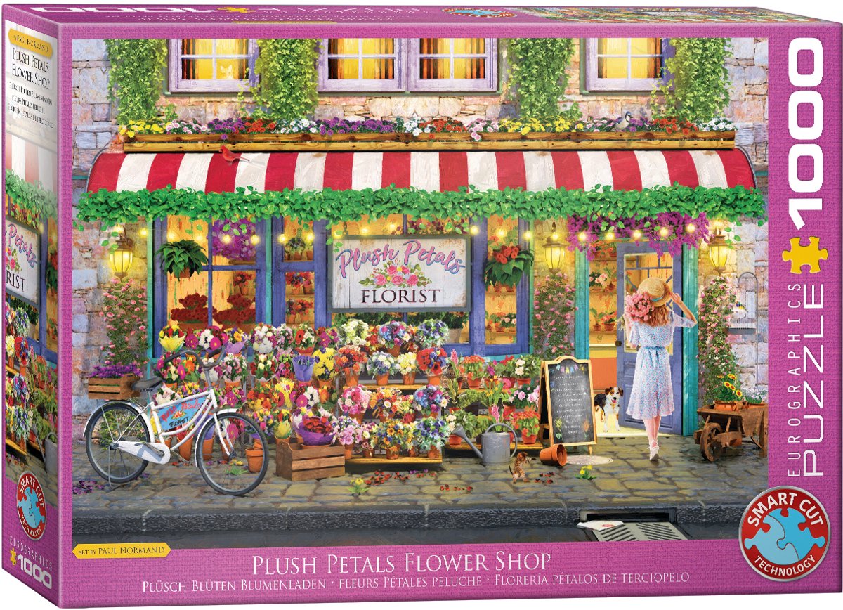 Plush Petals Florist Shop Puzzel (1000 stukjes)