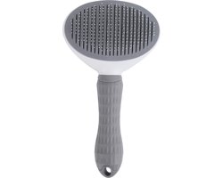 Hondenborstel - Slickerborstel - Hondenborstel langharig - hondenborstel slicker - Kattenborstel - Slickerborstel hond - Slickerborstel kat - Slicker borstel hond - Grijs