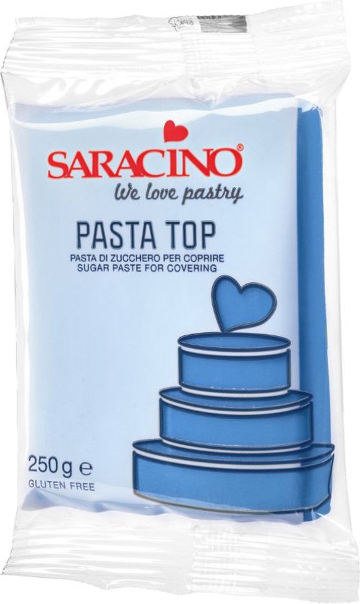 Saracino Top Fondant Blauw 250g