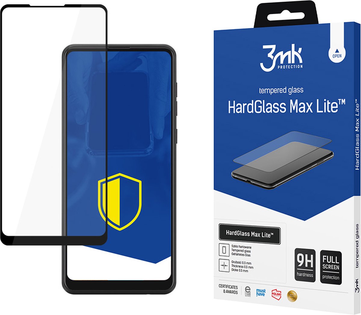 Samsung Galaxy A21s - 3mk HardGlass Max Lite