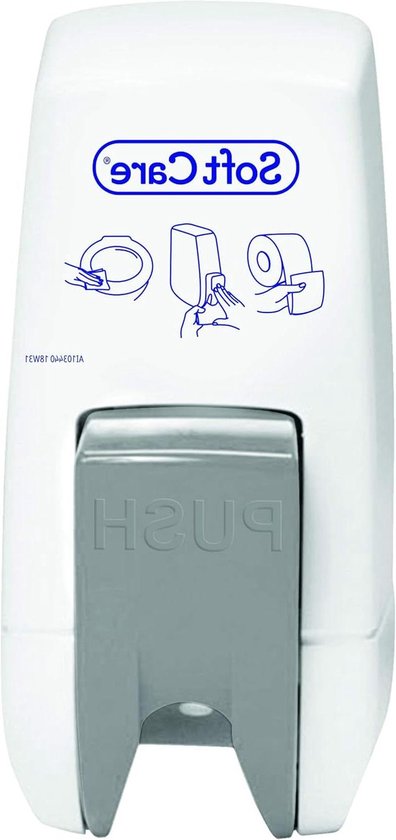 Diversey 7516563 Soft Care Toilet Seat Cleaner Dispenser, voor het gebruik van reiniger voor toiletbrillen
