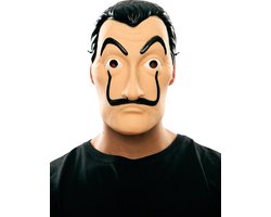 La Casa de Papel / Money Heist™ bankovervaller Dali masker - Verkleedmasker