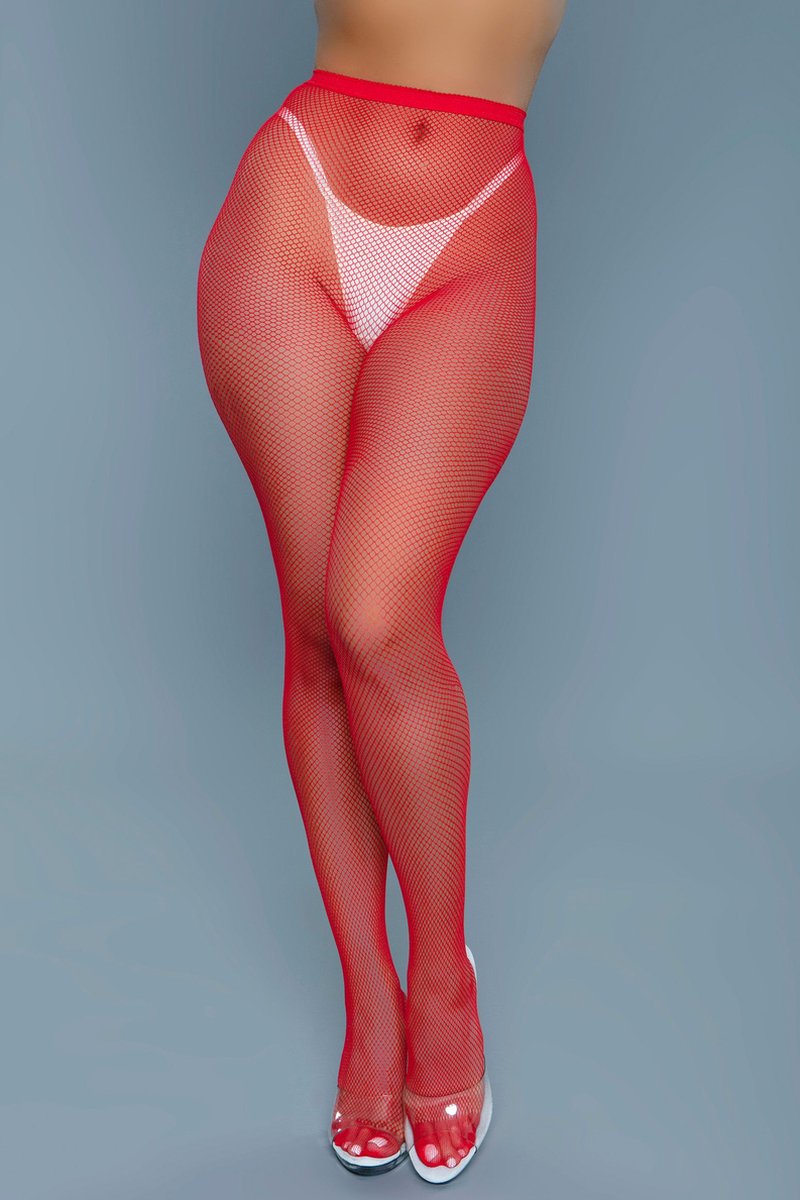 Goedkoopste Be Wicked - Up All Night - Mini Visnet Panty - Rood - One Size