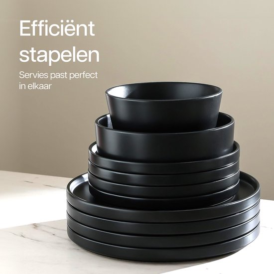 Creatable 23961, serie Jawa, 18-delige serviesset voor 6 - Vergelijk