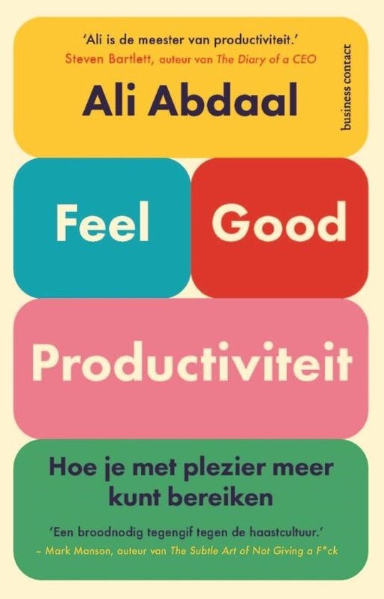 Feel-good productiviteit - cover