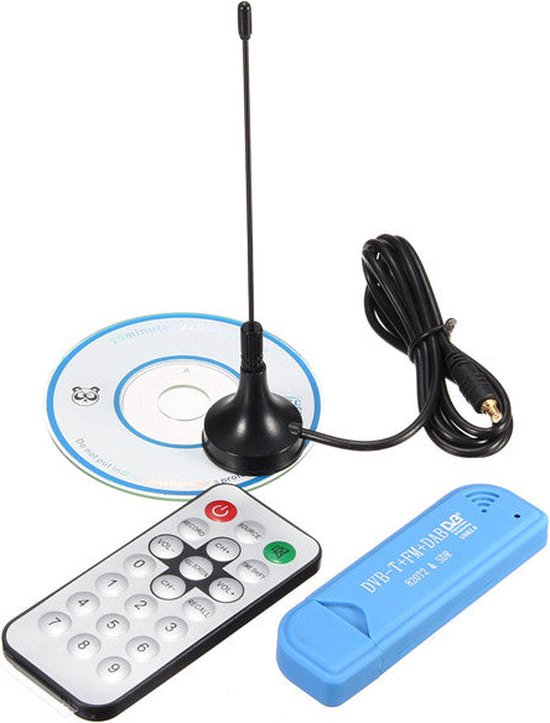 Digitale Tv en Radio - Complete Set - Live TV en Opnemen - DAB - Pc of Laptop