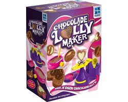 foto van Megableu - Chocolade Lolly Maker - Smelt vorm en verpak je eigen chocoladelolly's - Creatief met eten - 6+