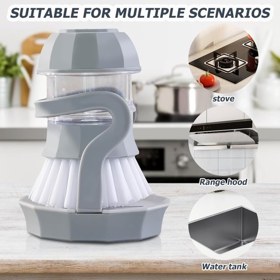 Decoratieve multifunctionele plastic mand met gaten en handvat in het
