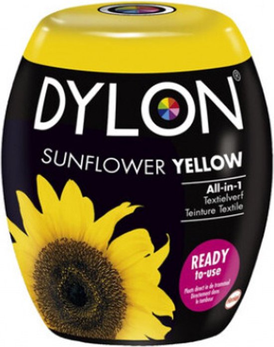 Dylon - Textielverf - Sunflower Yellow - Kleurvaste Textielverf - 350g