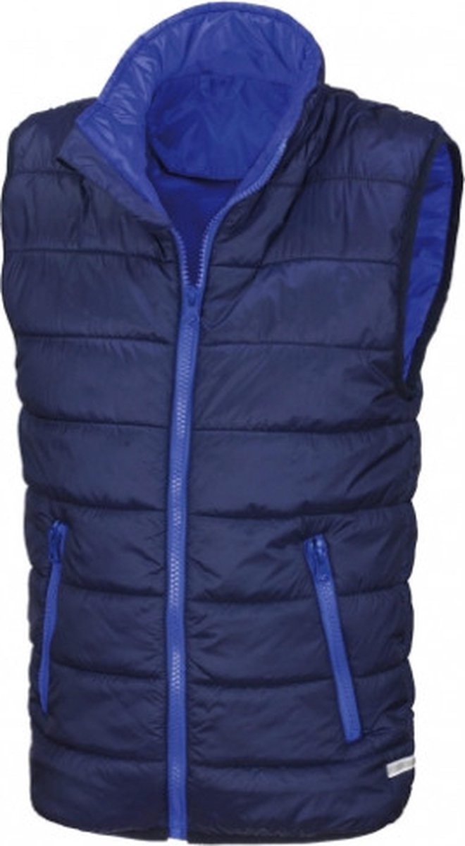 Result Youth Soft Padded Bodywarmer RT234Y - Navy/Royal - XXL (13-14)