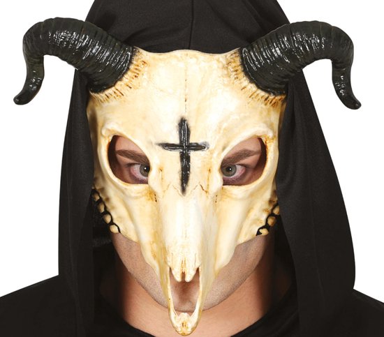 Geitenschedel demonenmasker