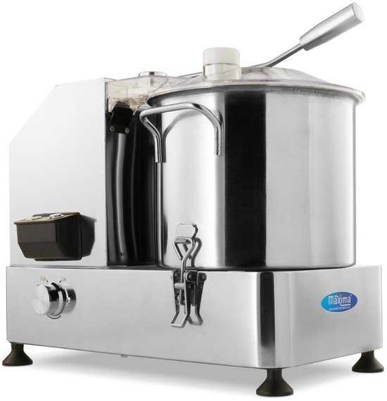 Maxima Keukenmachine / Cutter 9 L - RVS - Professionele Keuken Machine - Hakmachine - 9 liter