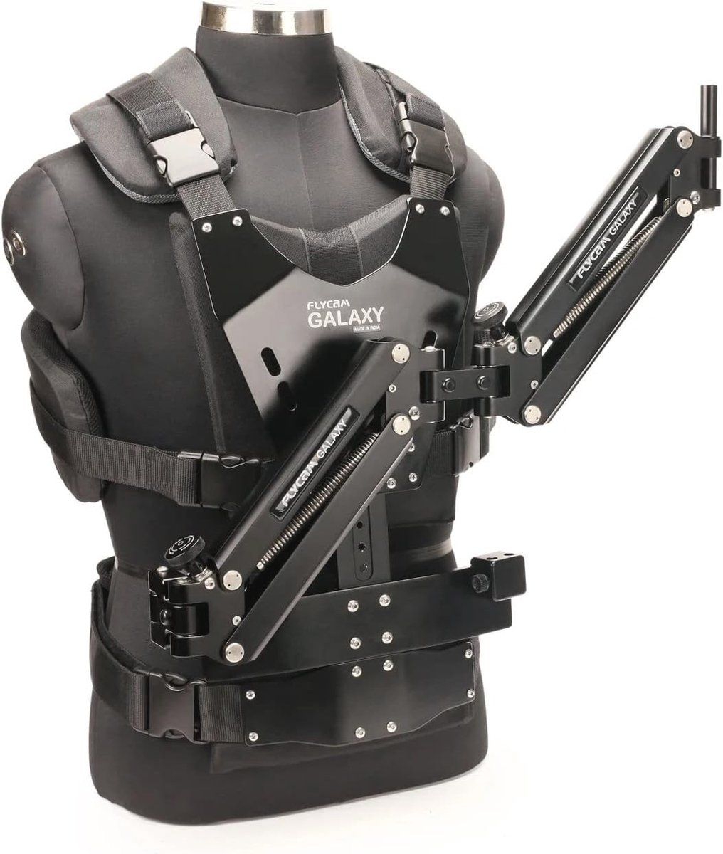 Dual Arm Steadycam met Vest voor Video Camera tot 10kg