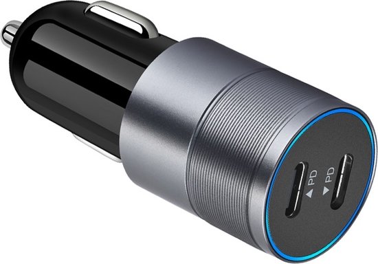 BOOTEEK 4-in-1 autolader, intrekbaar, 120 W, snellader