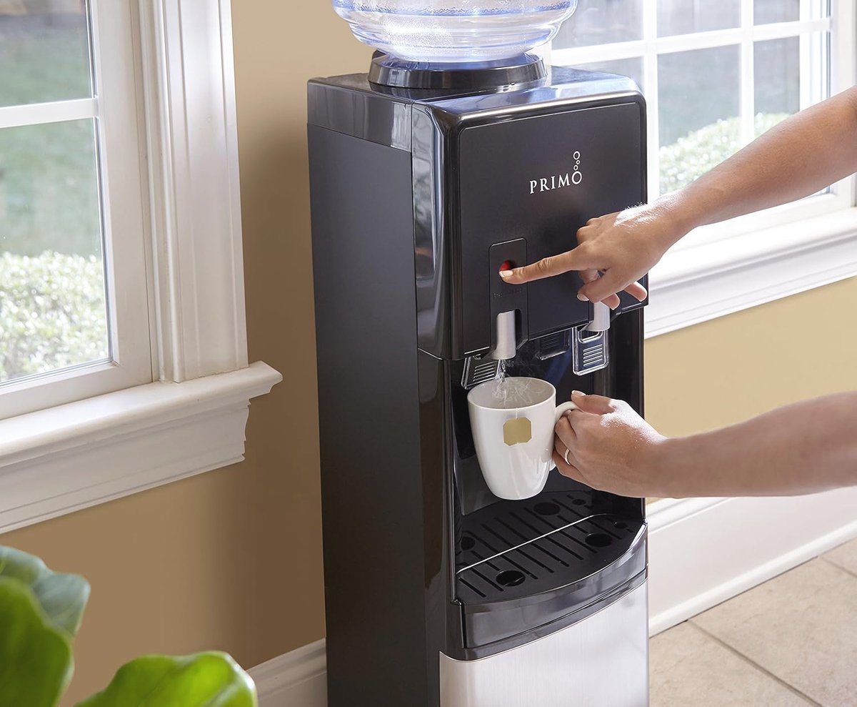 Elektrische waterdispenser, 550 W, koud- en warmwaterdispenser