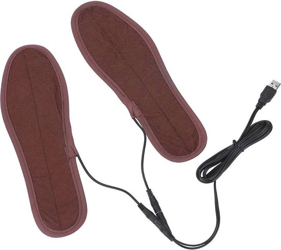 Dikke Pluche Voetverwarmer Winter 5V USB Oplaadbare Voetenwarmer Laarzen Schoenen, USB Voetverwarmer voor Oplaadbare Voetwarmer