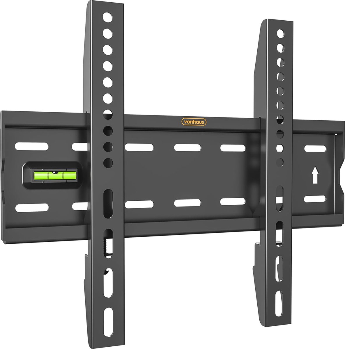 Ultra dunne tv muurbeugel voor 15-42 inch | VESA 300x200 wandhouder tot 40 kg bevat waterpas