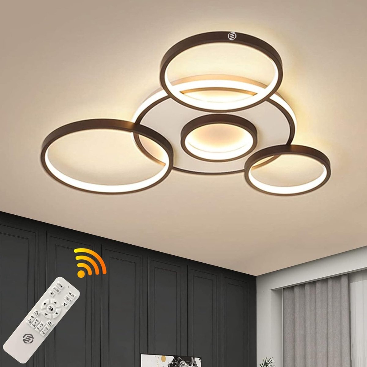 Equivera Plafonaire Lamp - Lamp - Plafond Lamp - Plafonnaire Lamp - Plafondlamp