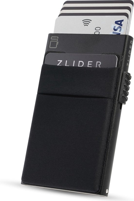 ÖGON -DESIGNS- OGON Modern Alüminyum cüzdan Smart Case V2 - Pratik kullanışlı - Dayanıklı ve