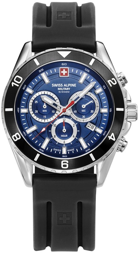 Swiss Alpine Military Sierra Chrono SAM7034.9839 mannen horloge | bol
