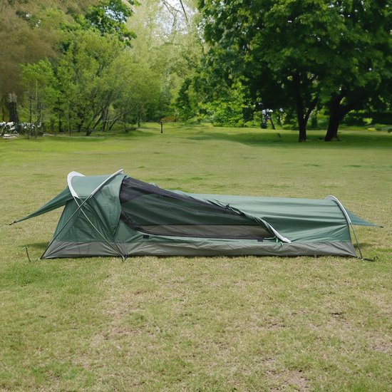 Ultralichte Waterdichte Bivy Tent voor 1 Persoon - Perfect voor Kamperen en Wandelen, Compact en Ademend van Night Cat — afbeelding 4