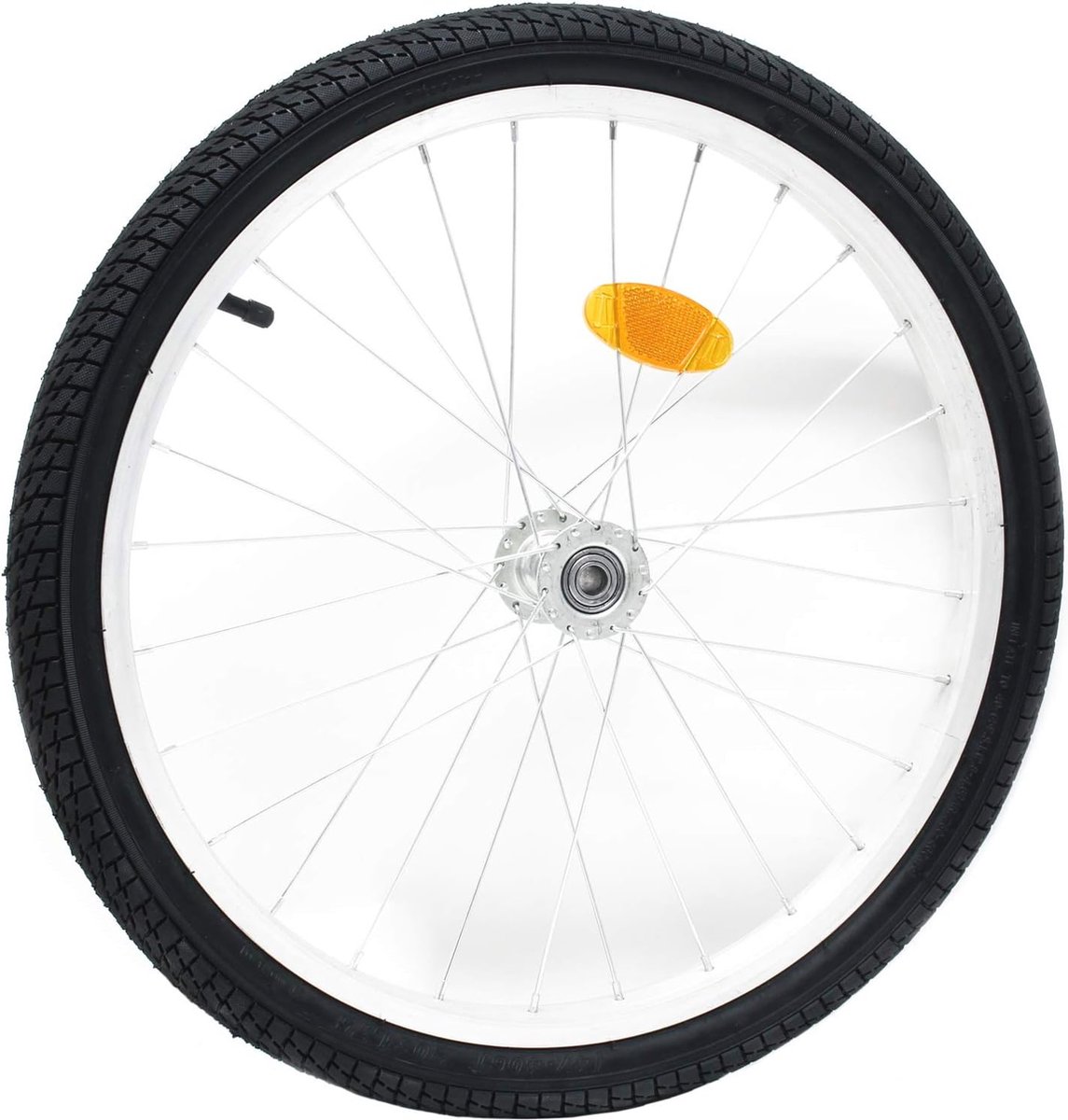 Reservewiel voor hondenfietskar - 20 x 1,75 inch luchtband met Schrader-ventiel
