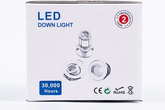 Müller-licht Marin spiegelverlichting 30cm, 3000K, 4,5 Watt