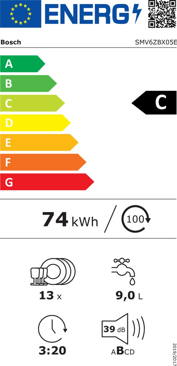 Bosch SMV6ZBX05E EXCLUSIV