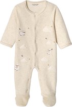 VERTBADET Lot De 3 Pyjamas Bébé Velours Mixtes Rose 1 Mois (54 Cm) – Dors-Bien Chauds & Doux
