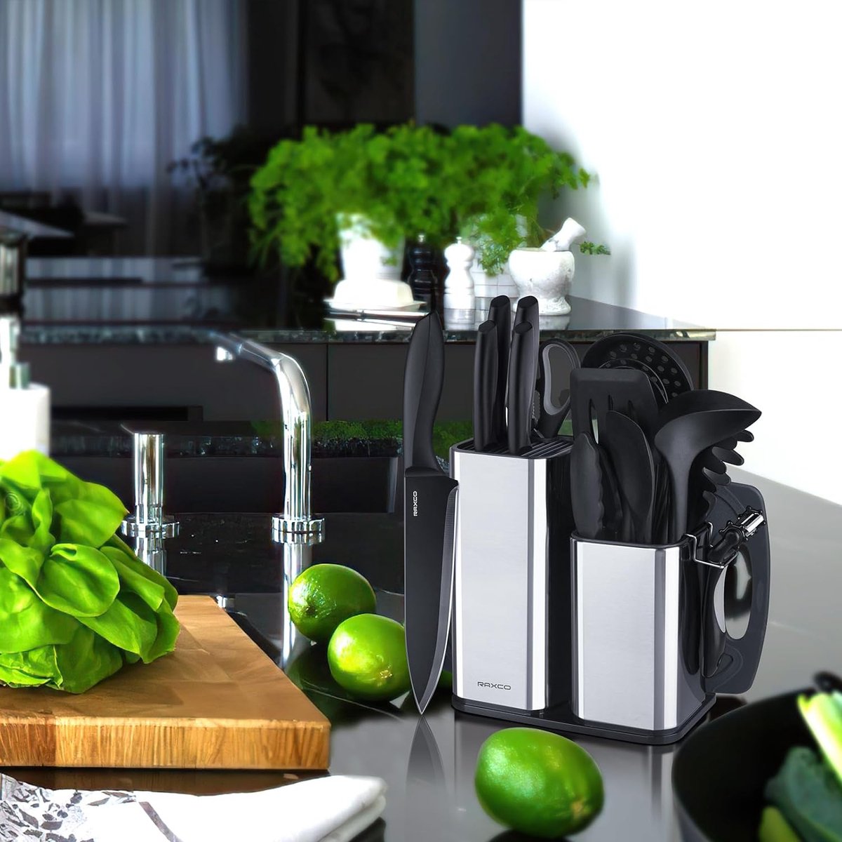 Bloc 5 couteaux de cuisine - Grand Chef | Richardson Sheffield
