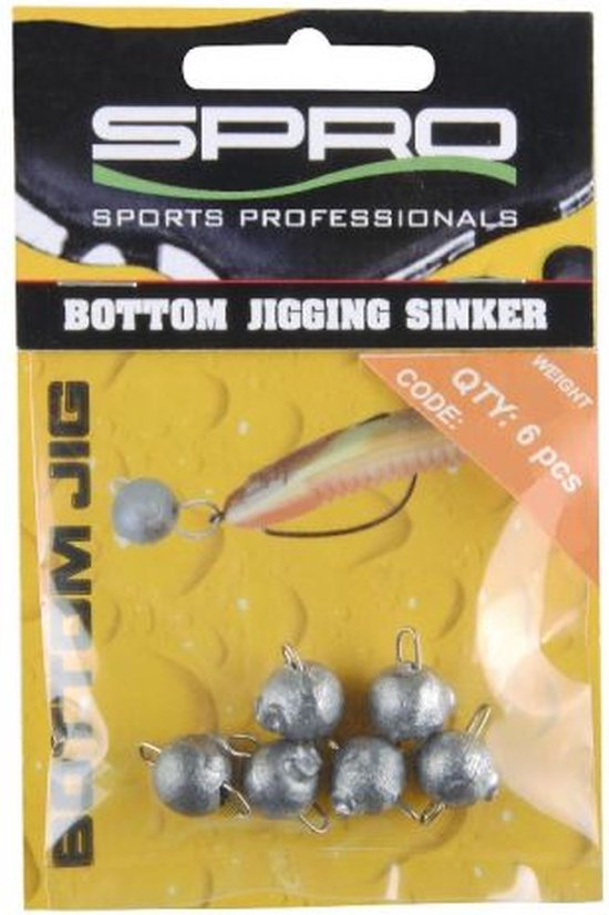 Spro Bottom Jig - Loodkop - 21g - 3 Stuks - Grijs van Spro — afbeelding 4