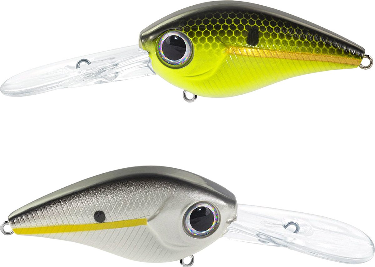 River7 Dobbelganger Two Tone Crankbait | 6cm | 13g Yellow Believer 6cm